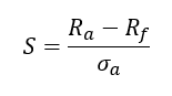 Fórmula de Sharpe